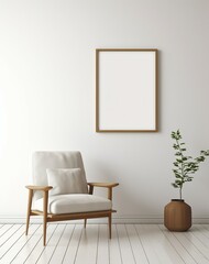 room with floor and chair