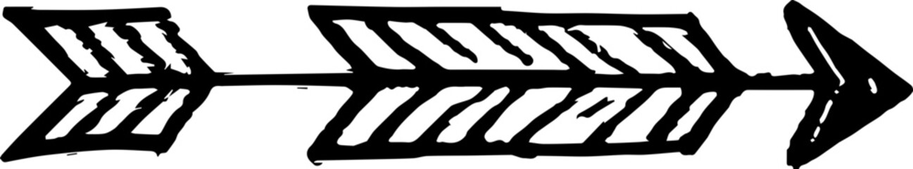 Obraz premium Detailed Tribal Ico