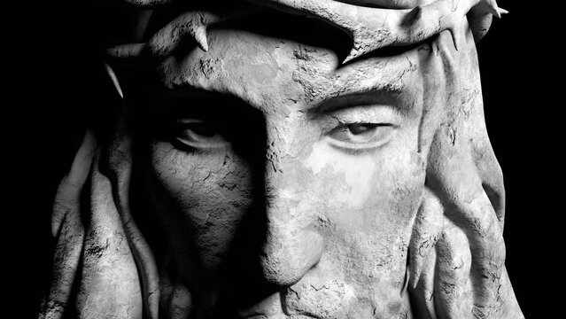 Seamlessly Loopable Cinematic 3D Animation of Jesus Christ