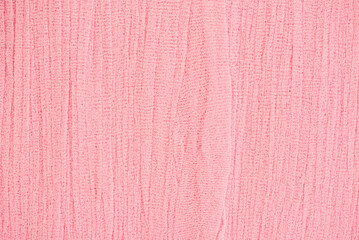 Texture and pattern with pink gossamer cloth background.