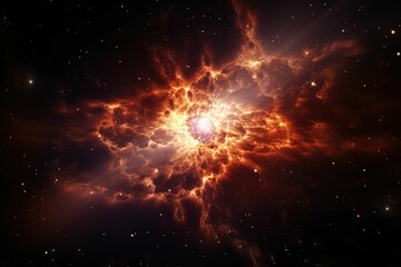 Fototapeta premium galactic spiral and Nebula and Starfield