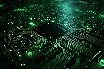 Fototapeta premium Circuit Board Matrix background