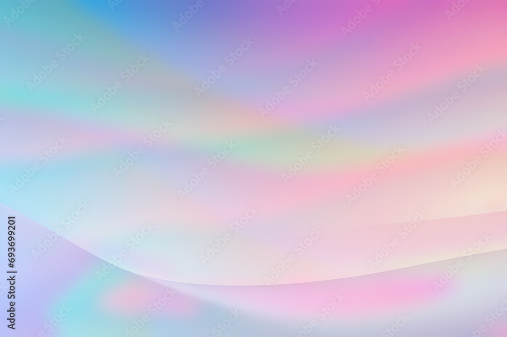 Poster minimalist pastel gradient background featuring ethereal clouds and soft color transitions