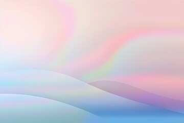 Fototapeta premium Minimalist pastel gradient background featuring ethereal clouds and soft color transitions