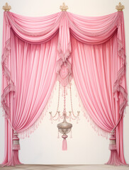 Velvet curtain
