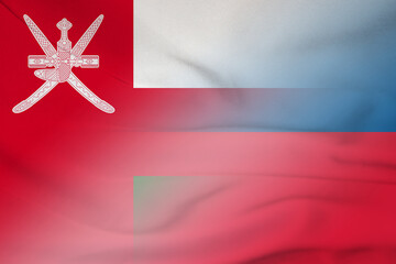 Oman and Philippines national flag transborder negotiation PHL OMN