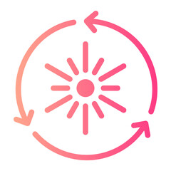 circle gradient icon