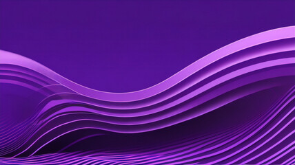 Abstrakcyjne tło gradientowe z wyrazistym fioletowym przepływem ruchu fali i kompozycją płynnych kształtów, ilustracja wektorowa. - obrazy, fototapety, plakaty
