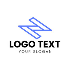 Z Logo Modern Blue Design 