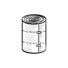 bandage handdrawn illustration