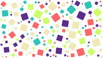 Colorful colourful simple shapes pattern background