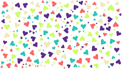 Fototapeta na wymiar Colorful colourful simple shapes pattern background