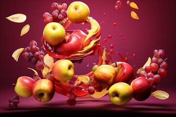Obraz na płótnie Canvas apples