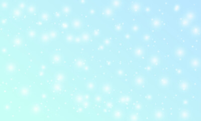 Vector elegant blue sparkle bokeh light background design