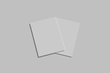 A4 Poster Blank Mockup