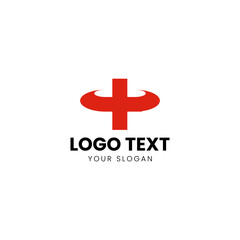 Health Logo vector Design Red