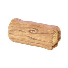 Stylized Wooden Log