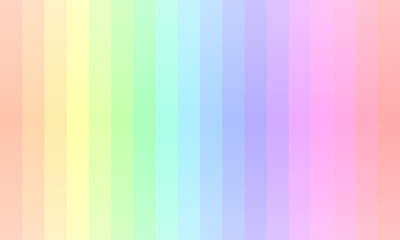 Vector cute pastel colorful rainbow spectrum strip seamless pattern background