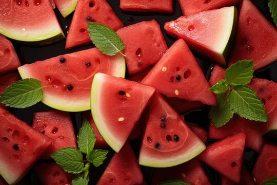 stock photo of watermelon isolated background professional photography