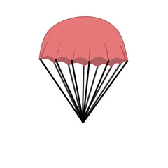 Parachute Vector Illustration 