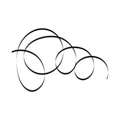 Organic Scribble Line
