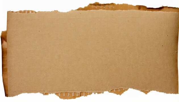 Free PNG brown old hard textured Paper Torn vintage isolated on white background with clipping path; top view flat lay concept, advertising space