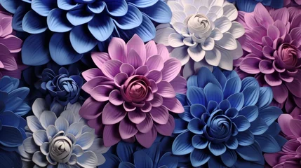  vibrant 3d floral wallpaper - stunning flower background in high resolution © Ashi