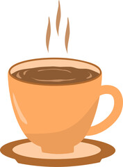 Cup of coffe illustration