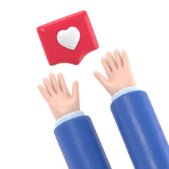 Hands reaching for a pin like with a heart with wings. Social metaphor,revealing the concept of new audience and posting a comment. Supports PNG files with transparent backgrounds.
