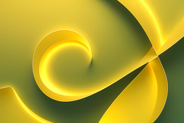 Light Yellow Wave Background, Abstract geometric background with liquid shapes. Vector illustration.