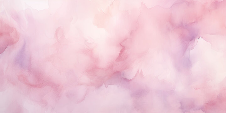 Soft pink texture background wide panorama backdrop misty swirls pattern resource, generated ai © dan