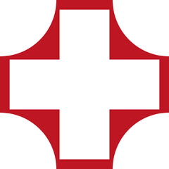 Plus symbol, health symbol, and madical cross