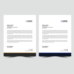 corporate modern business letterhead design. creative modern letterhead design template for your project. letter head, letterhead, business letterhead template design.