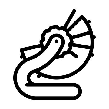 rolodex list line icon vector. rolodex list sign. isolated contour symbol black illustration