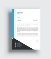Minimal Letterhead Design, Business Stationary, corporate identity, pad, employee details design