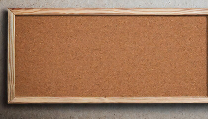 コルクボード。コルクフレーム。木枠。ナチュラル背景。cork board. cork frame. Wood frame. Natural background. - obrazy, fototapety, plakaty