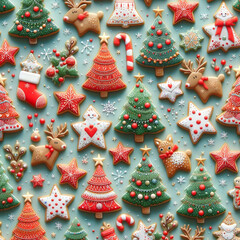 christmas tree and decorations