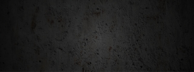 Black board grunge texture background. Abstract chalkboard black background.