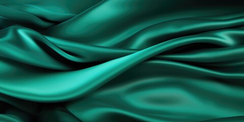 Obraz premium Abstract background luxury cloth or liquid wave or wavy folds of grunge silk texture satin velvet material or luxurious Christmas background or elegant wallpaper design, background