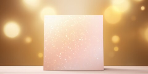 Bokeh background in pale pink and yellow
