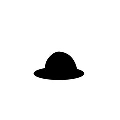 Hat Silhouette Vector Illustration 
