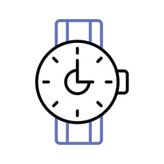 Wrist watch vector design, ready for premium use