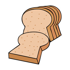 bread vector illustration