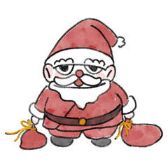 cartoon santa claus