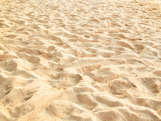 Sand Beach Sea Pile Background Texture Summer Desert Ocean Nature Object Dune Heap Tropical Sandy Scene Coast Island Ground Surface Wave, Mockup Travel Holidays Vacation.