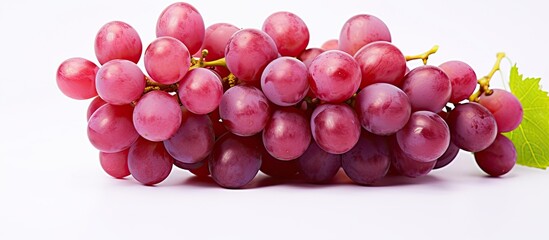 Fototapeta premium Red globe grapes are exported as table grapes.