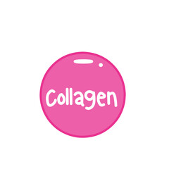 Collagen Vector Icon 