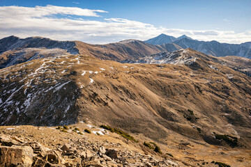 Mount Sniktau with Grays and Torreys Peak in the background