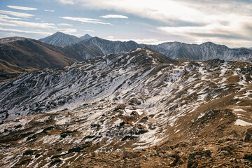 Fototapeta na wymiar Continental Divide at Loveland Pass, Colorado