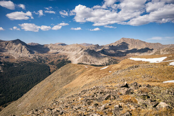 Fototapeta na wymiar Landscape in the Collegiate Peaks Wilderness, Colorado
